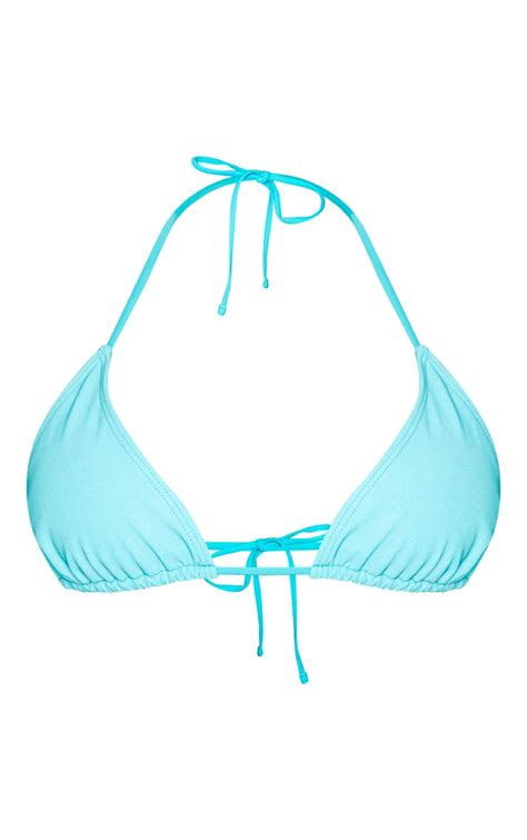 turquoise triangle bikini|Turquoise Isla Triangle Top .